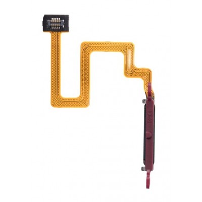 Fingerprint Sensor Flex Cable For Samsung Galaxy A22 5g Black By - Maxbhi Com