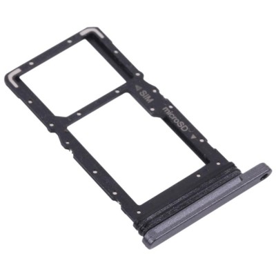 Sim Card Holder Tray For Samsung Galaxy Tab A7 10 4 2020 Black - Maxbhi Com