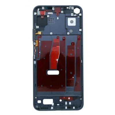Lcd Frame Middle Chassis For Huawei Nova 5t Black By - Maxbhi Com