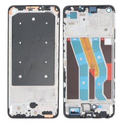 Lcd Frame Middle Chassis For Realme 10 White By - Maxbhi Com