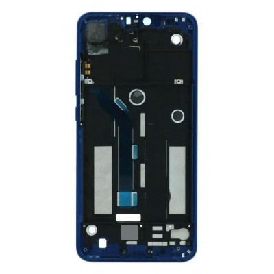 Lcd Frame Middle Chassis For Xiaomi Mi 8 Lite Blue By - Maxbhi Com