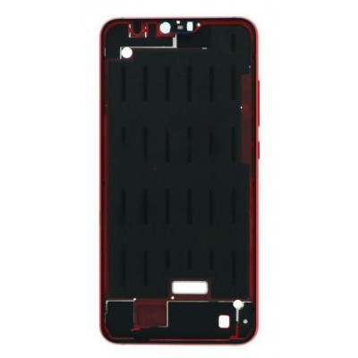 Lcd Frame Middle Chassis For Xiaomi Mi 8 Lite Pink By - Maxbhi Com