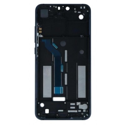 Lcd Frame Middle Chassis For Xiaomi Mi 8 Lite White By - Maxbhi Com