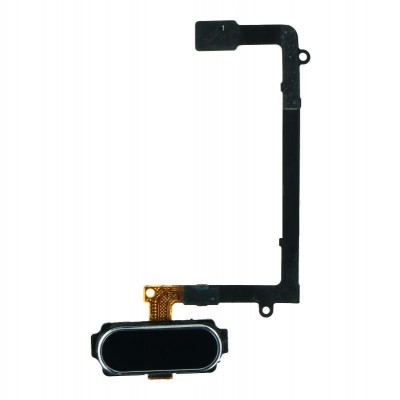 Fingerprint Sensor Flex Cable For Samsung Galaxy S6 Edge Black By - Maxbhi Com