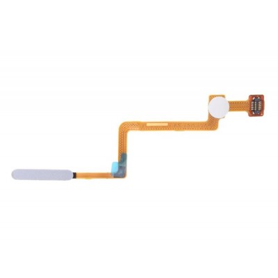 Fingerprint Sensor Flex Cable For Xiaomi Mi 10t White By - Maxbhi Com