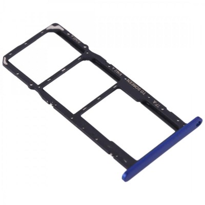 Sim Card Holder Tray For Huawei Y5 2019 Blue - Maxbhi Com