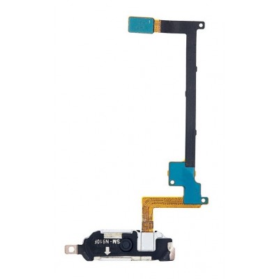 Home Button Complete For Samsung Galaxy Note 4 Duos Gold By - Maxbhi Com