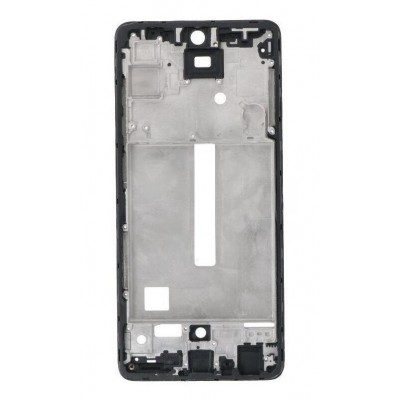 Lcd Frame Middle Chassis For Samsung Galaxy A52 5g Black By - Maxbhi Com