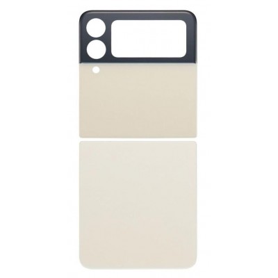 Back Panel Cover For Samsung Galaxy Z Flip 3 Champagne - Maxbhi Com