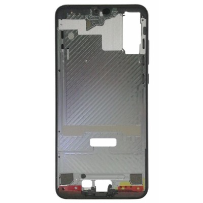 Lcd Frame Middle Chassis For Huawei P20 Pro Black By - Maxbhi Com
