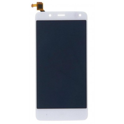 Lcd With Touch Screen For Bq Aquaris U2 White By - Maxbhi Com