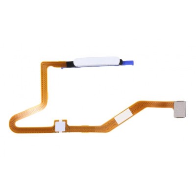 Fingerprint Sensor Flex Cable For Xiaomi Redmi Note 12 Pro White By - Maxbhi Com