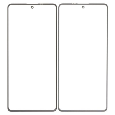 Replacement Front Glass For Xiaomi Redmi Note 12 Pro Black By - Maxbhi Com