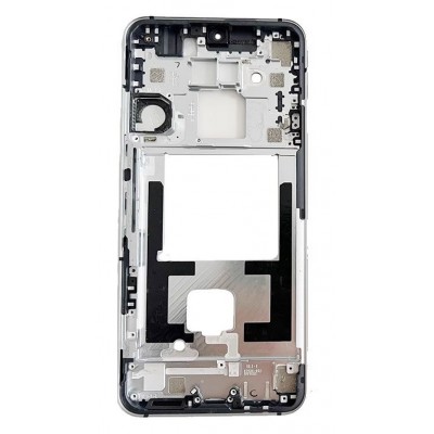 Lcd Frame Middle Chassis For Zte Nubia Red Magic 7 Prowhite By - Maxbhi Com