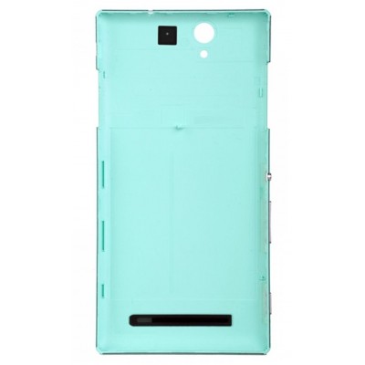 Back Cover For Sony Xperia C3 Dual D2502 Blue - Maxbhi Com
