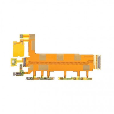 Power Button Flex Cable For Sony Xperia Z3 Dual D6633 On Off Flex Pcb By - Maxbhi Com