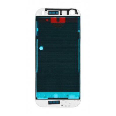 Lcd Frame Middle Chassis For Htc One Mini 2 Silver By - Maxbhi Com
