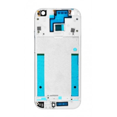Lcd Frame Middle Chassis For Htc One Mini 2 Silver By - Maxbhi Com