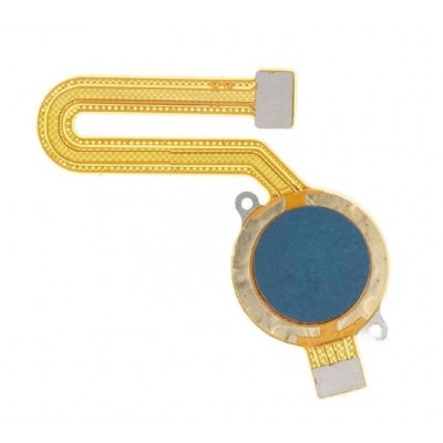 Fingerprint Sensor Flex Cable For Motorola Moto E20 Blue By - Maxbhi Com