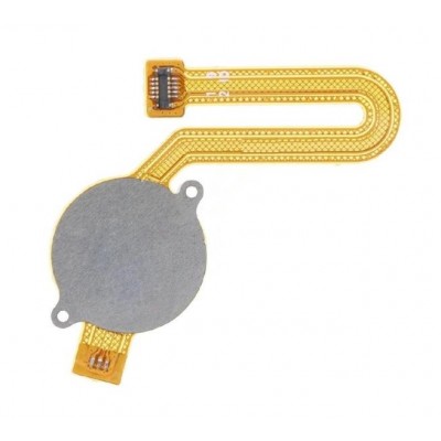 Fingerprint Sensor Flex Cable For Motorola Moto E20 Blue By - Maxbhi Com