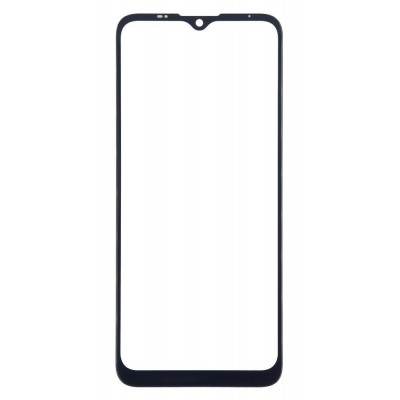 Replacement Front Glass For Motorola Moto E20 Black By - Maxbhi Com
