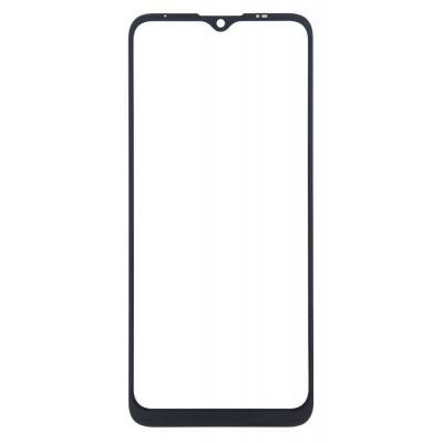 Replacement Front Glass For Motorola Moto E20 Black By - Maxbhi Com