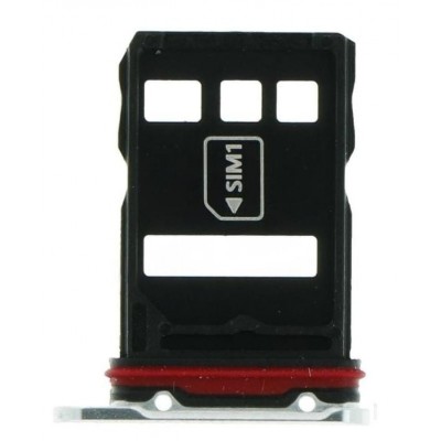 Sim Card Holder Tray For Huawei Mate 40 Pro 4g Silver - Maxbhi Com