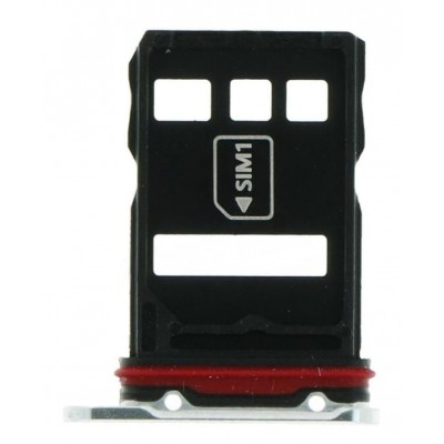 Sim Card Holder Tray For Huawei Mate 40 Pro 4g White - Maxbhi Com