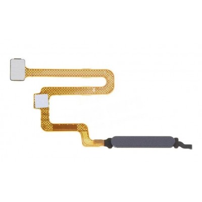 Fingerprint Sensor Flex Cable For Xiaomi Poco X4 Pro 5g Black By - Maxbhi Com