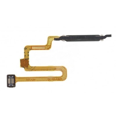 Fingerprint Sensor Flex Cable For Xiaomi Poco X4 Pro 5g Black By - Maxbhi Com