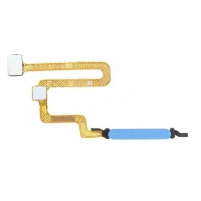 Fingerprint Sensor Flex Cable For Xiaomi Poco X4 Pro 5g Blue By - Maxbhi Com