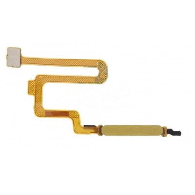 Fingerprint Sensor Flex Cable For Xiaomi Poco X4 Pro 5g Yellow By - Maxbhi Com
