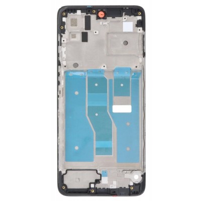Lcd Frame Middle Chassis For Motorola Moto G52 Black By - Maxbhi Com