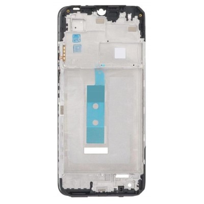 Lcd Frame Middle Chassis For Xiaomi Poco M4 5g Black By - Maxbhi Com