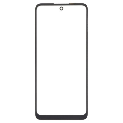 Replacement Front Glass For Motorola Moto E32s Black By - Maxbhi Com