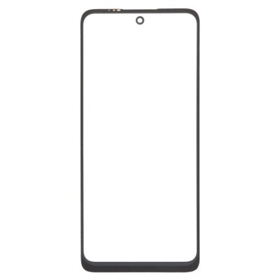 Replacement Front Glass For Motorola Moto E32s Black By - Maxbhi Com