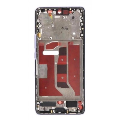 Lcd Frame Middle Chassis For Huawei Nova 9 Violet By - Maxbhi Com