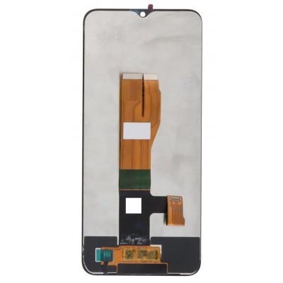 Lcd With Touch Screen For Realme Narzo 50i Prime Black By - Maxbhi Com