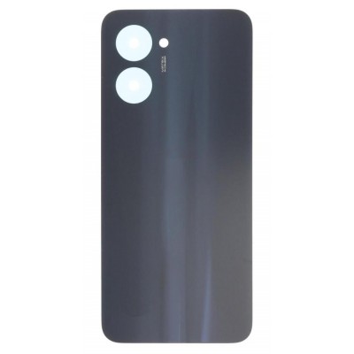 Back Panel Cover For Realme C33 Black - Maxbhi Com