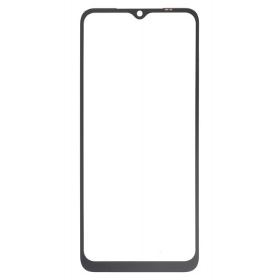 Replacement Front Glass For Xiaomi Redmi A1 Plus Black By - Maxbhi Com