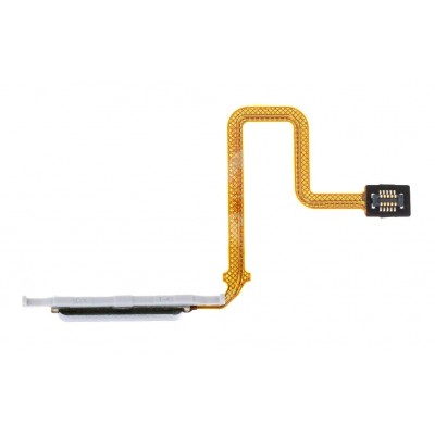 Fingerprint Sensor Flex Cable For Xiaomi Poco X3 Gt White By - Maxbhi Com
