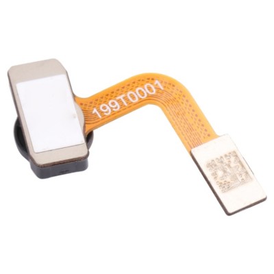 Fingerprint Sensor Flex Cable For Oppo K5 Black By - Maxbhi Com