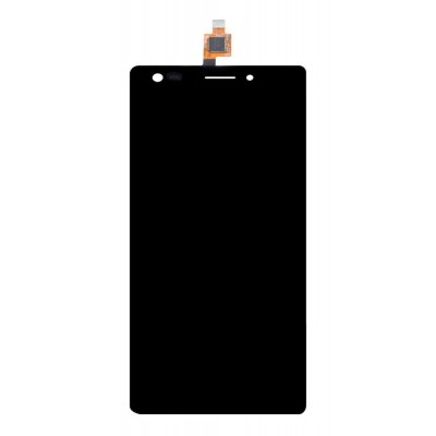 Lcd With Touch Screen For Lava Iris X5 4g Black By - Maxbhi Com
