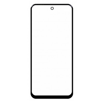 Replacement Front Glass For Xiaomi Mi 11x Pro Black By - Maxbhi Com