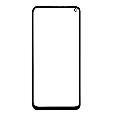 Replacement Front Glass For Xiaomi Redmi Note 9 Grey By - Maxbhi Com