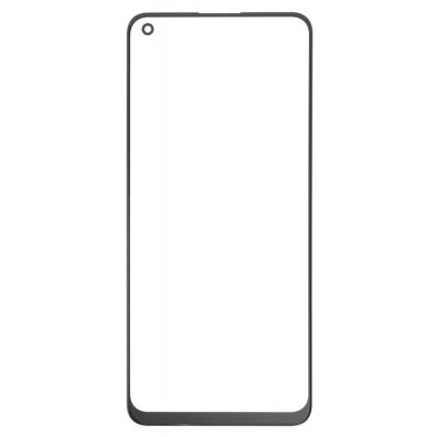 Replacement Front Glass For Oppo Reno5 5g White By - Maxbhi Com