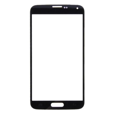 Replacement Front Glass For Samsung Galaxy S5 G900 Black By - Maxbhi Com