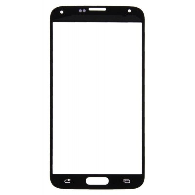Replacement Front Glass For Samsung Galaxy S5 Smg900f White By - Maxbhi Com