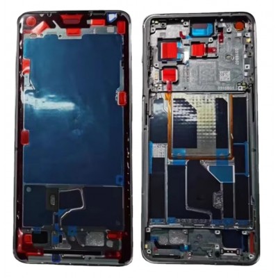 Lcd Frame Middle Chassis For Oneplus 11 White By - Maxbhi Com