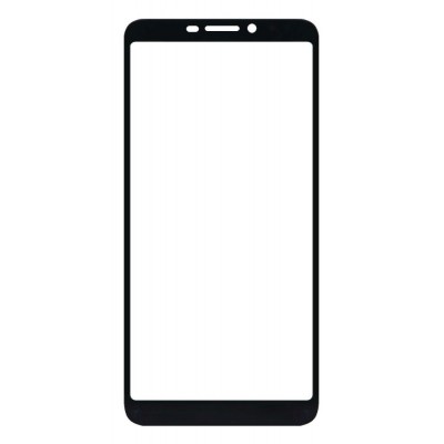 Replacement Front Glass For Tecno Camon Iclick In6 Black By - Maxbhi Com